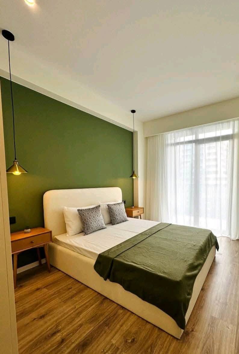 რბილი საწოლი ქსოვილის თავით